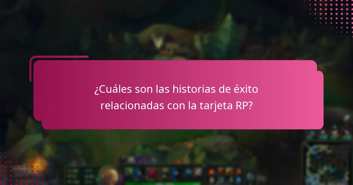 ¿Qué sugerencias pueden mejorar la experiencia con la tarjeta RP?