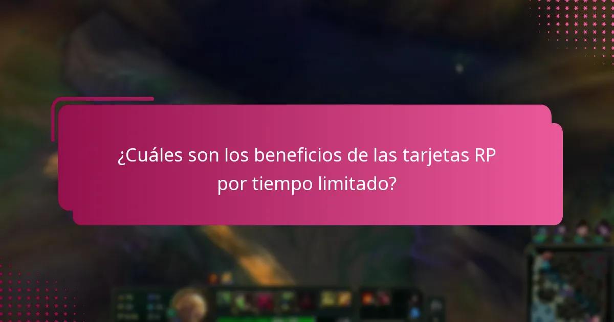 ¿Qué eventos especiales activan promociones adicionales de tarjetas RP?