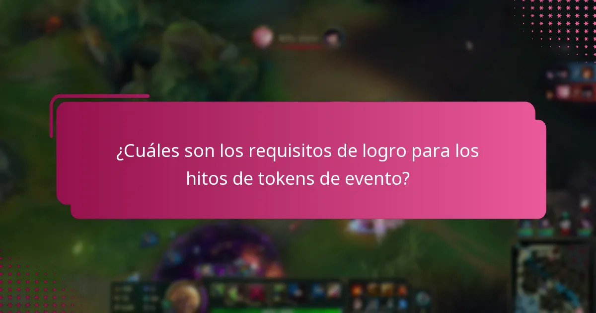 ¿Cómo puedo rastrear el progreso hacia los hitos de tokens de evento?