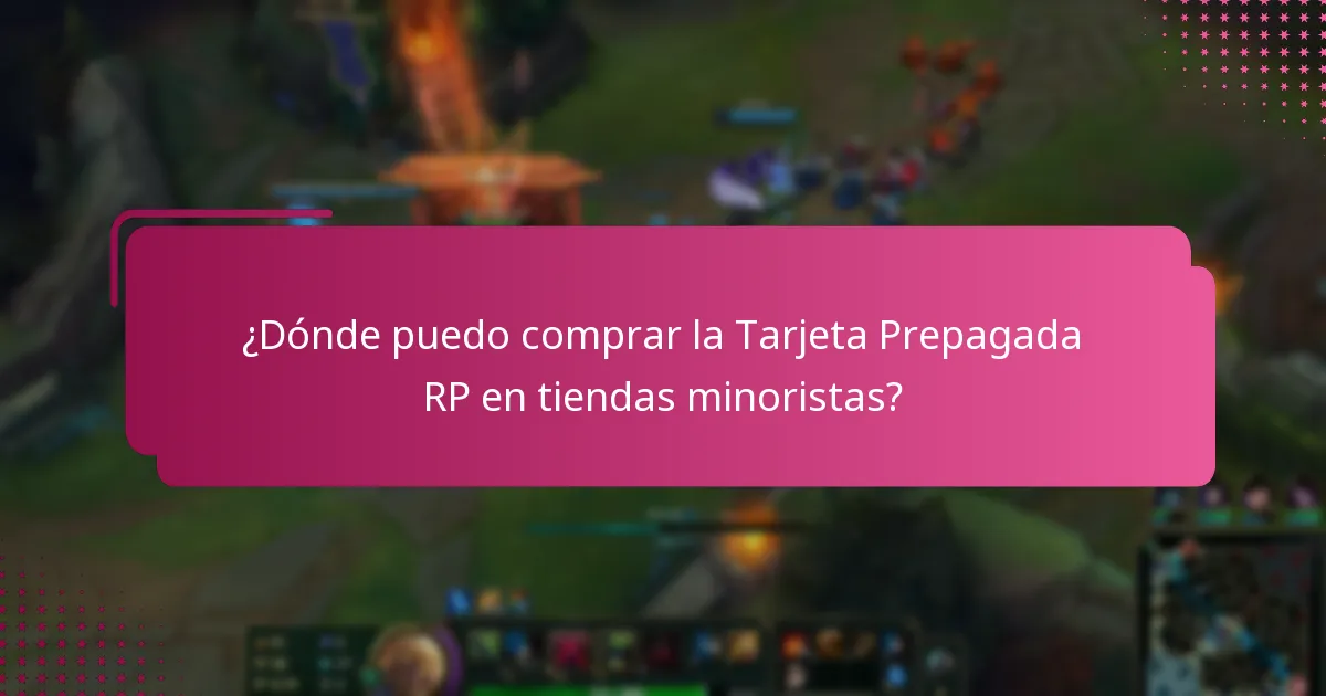¿Cómo puedo comprar la Tarjeta Prepagada RP en línea?