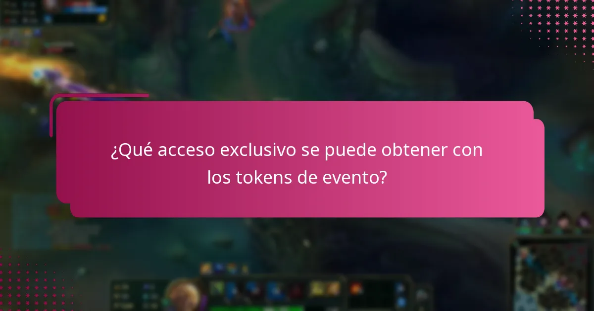 ¿Cuáles son las ofertas de tiempo limitado asociadas con los tokens de evento?