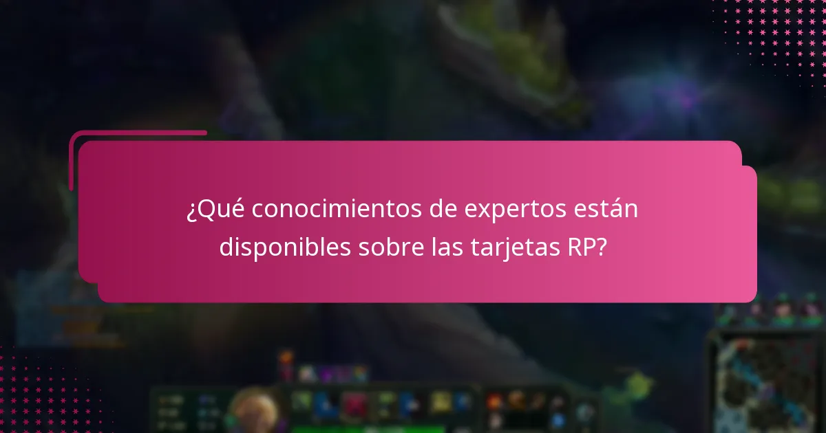 ¿Cómo se compara la tarjeta RP con alternativas?