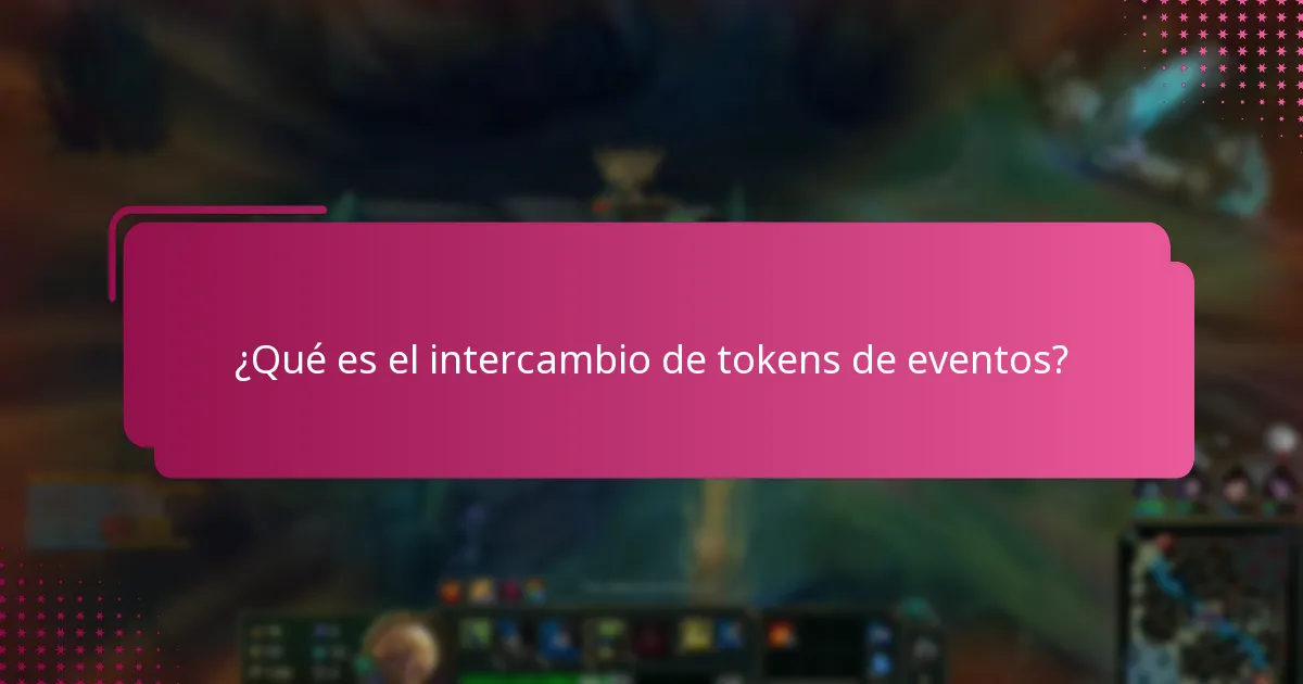 ¿Cuáles son las mejores prácticas para implementar el intercambio de tokens de eventos?