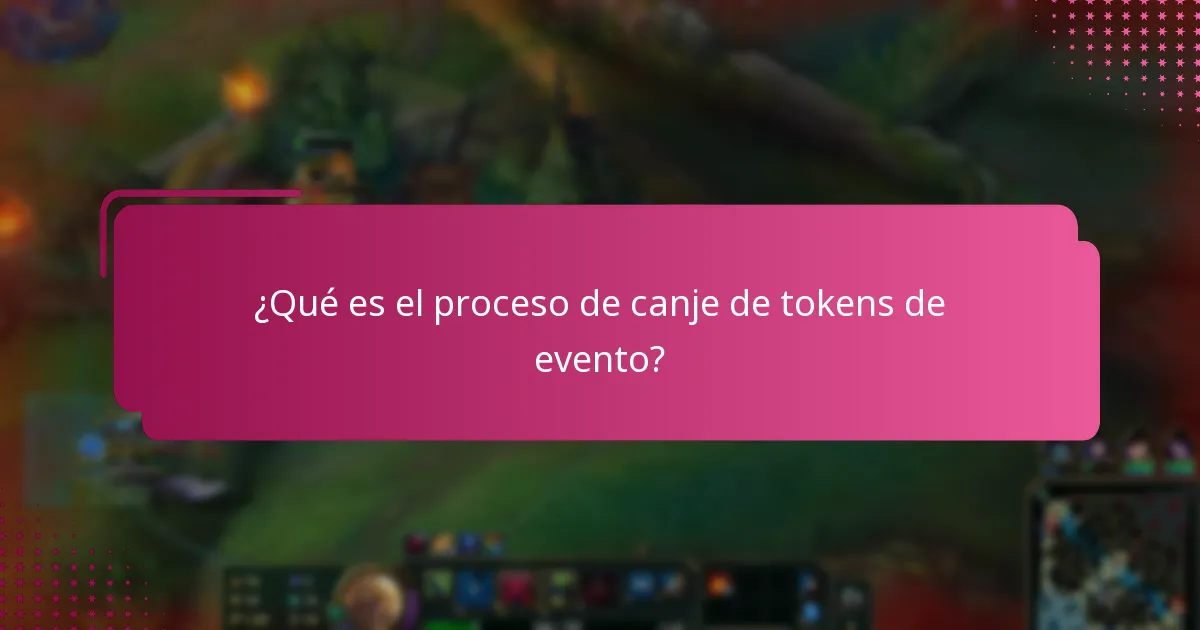 ¿Cómo solucionar problemas de canje de tokens de evento?
