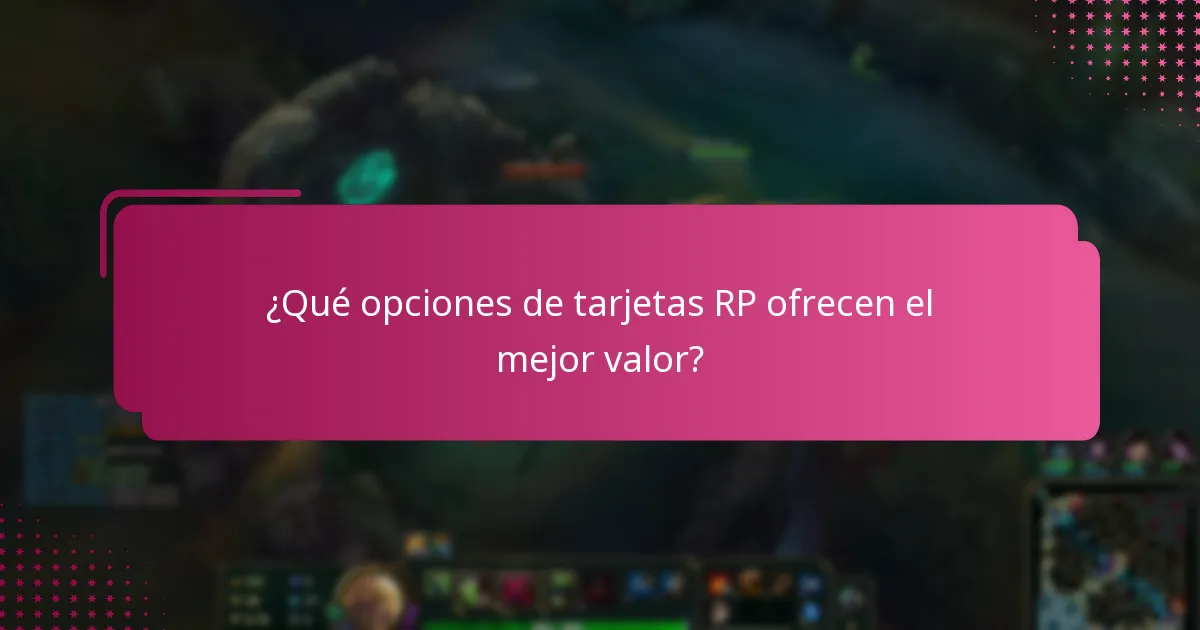 ¿Cuáles son las promociones actuales para las tarjetas RP?