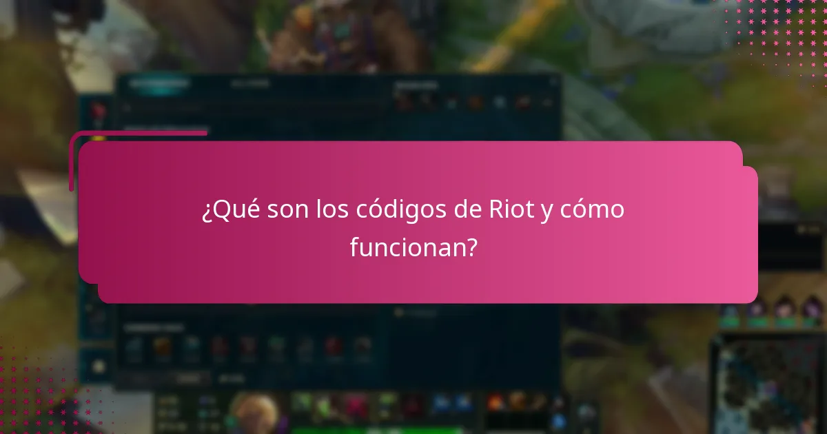 ¿Cómo canjeo códigos de Riot?